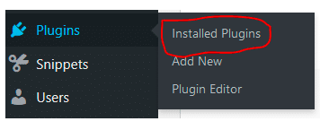 Find Installed WordPress Plugins