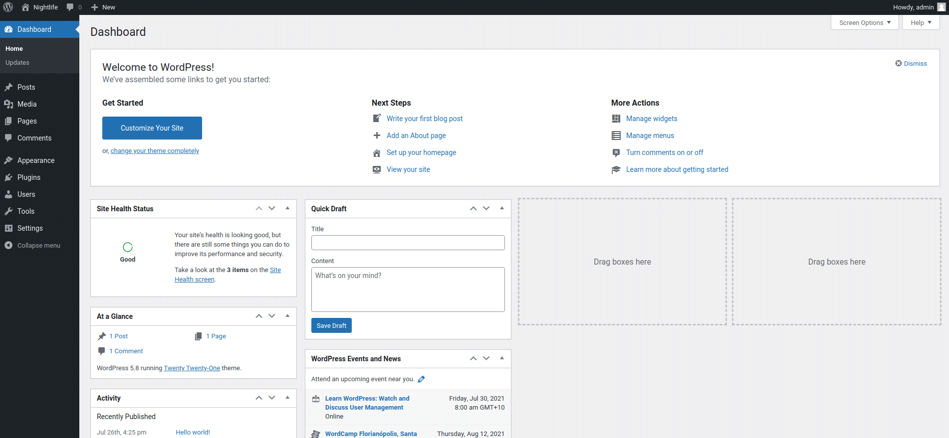 Login to your WordPress dashboard to add new plugins.